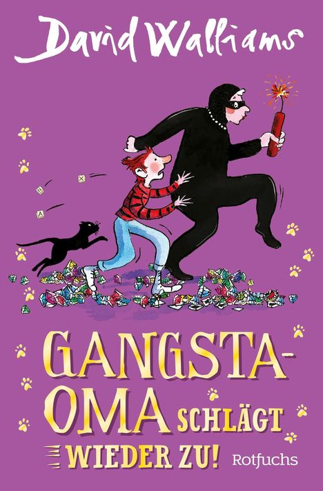 David Walliams: Gangsta-Oma schlägt wieder zu!, Buch