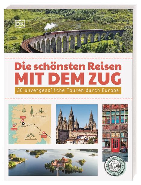 Die schönsten Reisen mit dem Zug, Buch