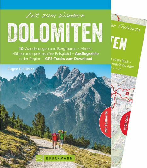 Eugen E. Hüsler: Zeit zum Wandern Dolomiten, Buch
