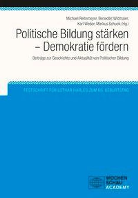 Politische Bildung stärken - Demokratie fördern, Buch