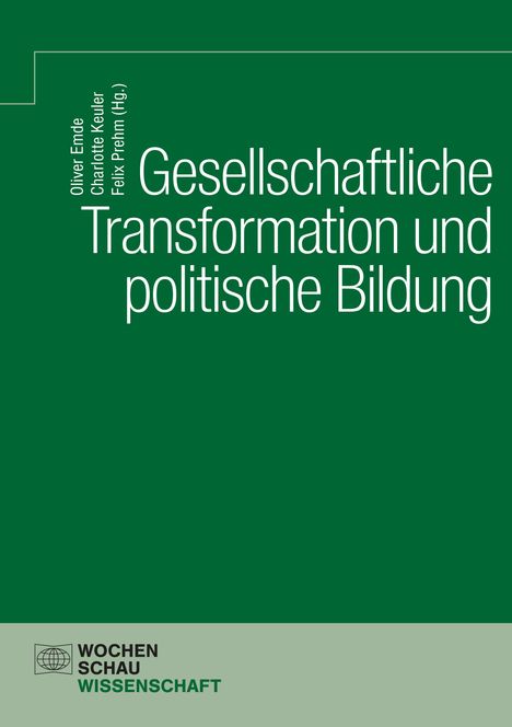 Gesellschaftliche Transformation und politische Bildung, Buch
