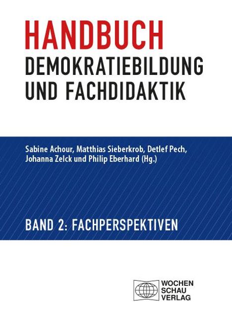 Handbuch Demokratiebildung und Fachdidaktik, Buch