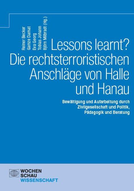 Lessons learnt? Die rechtsterroristischen Anschläge von Halle und Hanau, Buch