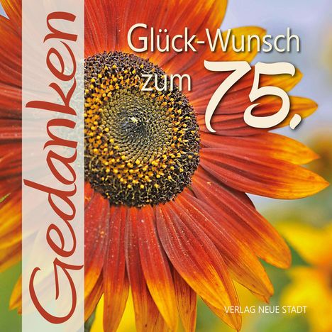 Glück-Wunsch zum 75., Buch