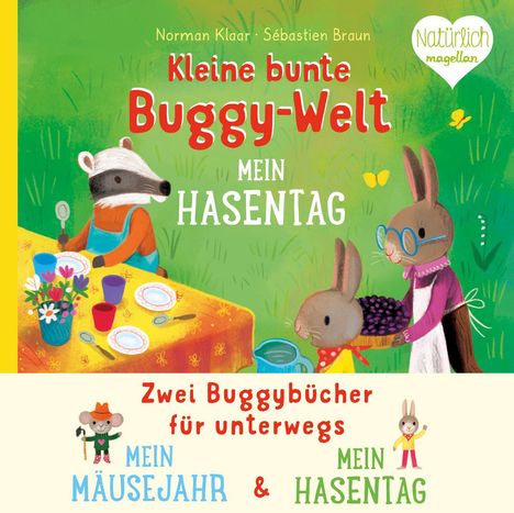 Norman Klaar: Kleine bunte Buggy-Welt - Mein Hasentag &amp; Mein Mäusejahr, Buch