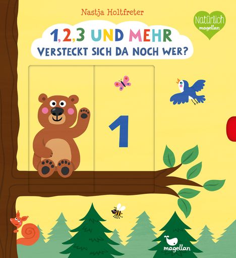 Nastja Holtfreter: 1, 2, 3 und mehr - Versteckt sich da noch wer?, Buch