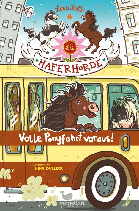 Suza Kolb: Die Haferhorde - Volle Ponyfahrt voraus!, Buch