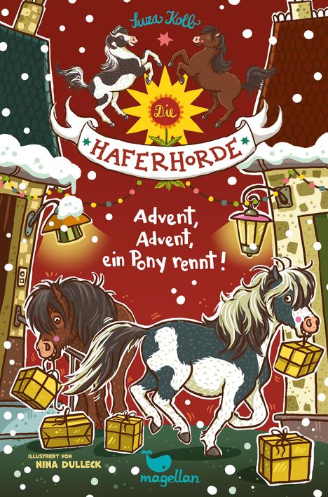 Suza Kolb: Die Haferhorde - Advent, Advent, ein Pony rennt!, Buch