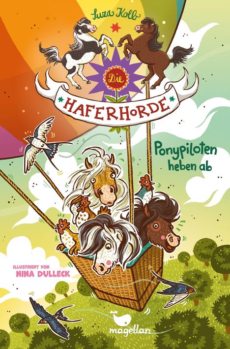 Suza Kolb: Die Haferhorde - Ponypiloten heben ab, Buch