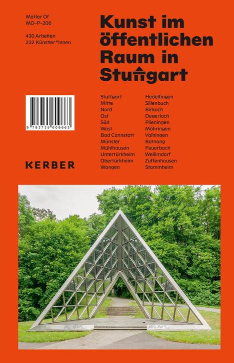 Kunst im öffentlichen Raum in Stuttgart - Aktualisierte Neuauflage, Buch