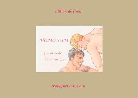 .. Anonym: Homo Sum, Buch