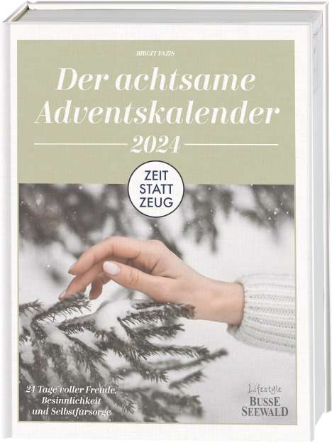Birgit Fazis: Der achtsame Adventskalender 2024, Buch