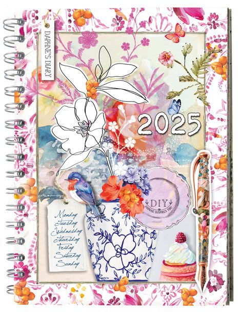 Daphne's Diary - Taschenkalender 2025, Buch