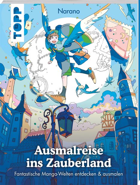 Narano: Ausmalreise ins Zauberland, Buch