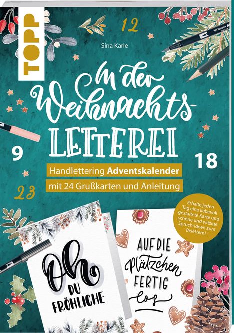 Sina Karle: In der Weihnachtsletterei. Adventskalender, Buch