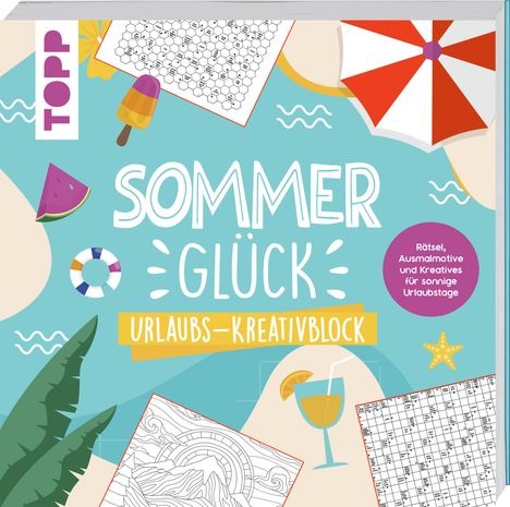 Frechverlag: Sommerglück - Urlaubs-Kreativblock, Buch