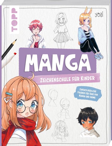 Yoai: Manga-Zeichenschule für Kinder, Buch