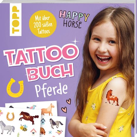 Tattoobuch Pferde, Buch