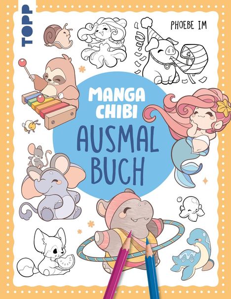 Phoebe Im: Manga Chibi Ausmalbuch, Buch