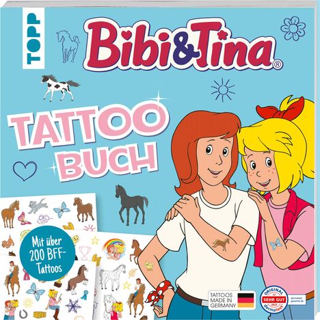 Tattoobuch Bibi &amp; Tina, Buch