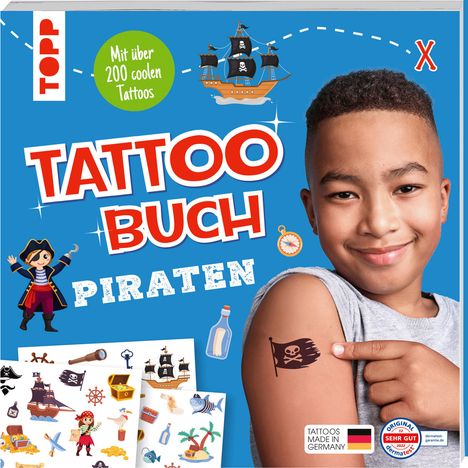 Tattoobuch Piraten, Buch