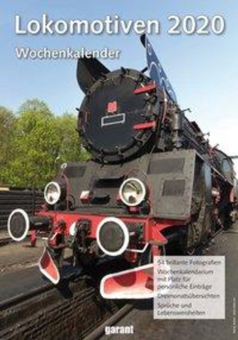 Lokomotiven 2020 Wochenkalender, Diverse