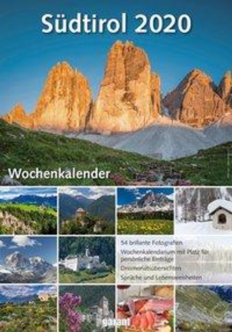 Wochenkalender Südtirol 2020, Diverse