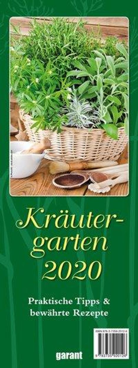 Kräutergarten 2020 - Monatskalender, Diverse
