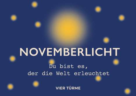 Marlene Fritsch: Novemberlicht, Kalender