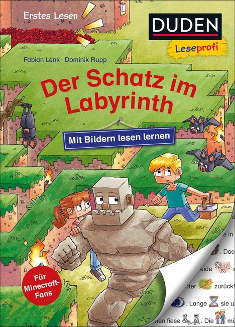 Fabian Lenk: Duden Leseprofi - Mit Bildern lesen lernen: Der Schatz im Labyrinth, Buch