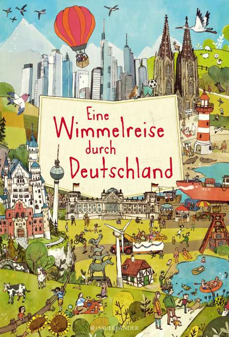Brigitte Hoffmann: Eine Wimmelreise durch Deutschland, Buch