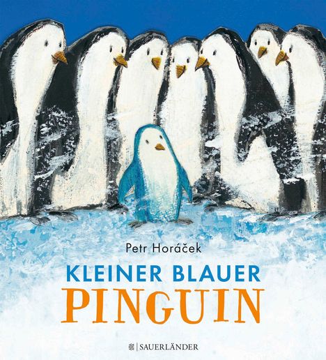 Petr Horacek: Kleiner blauer Pinguin, Buch