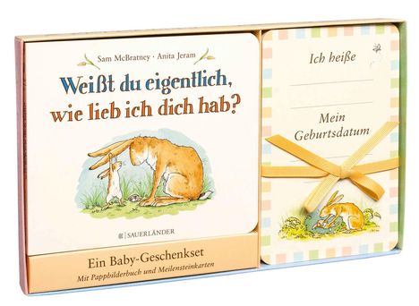 Sam Mcbratney: Weißt du eigentlich, wie lieb ich dich hab? Baby-Geschenkset, Diverse