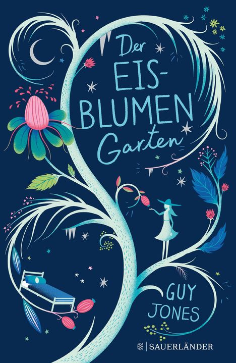 Guy Jones: Der Eisblumengarten, Buch