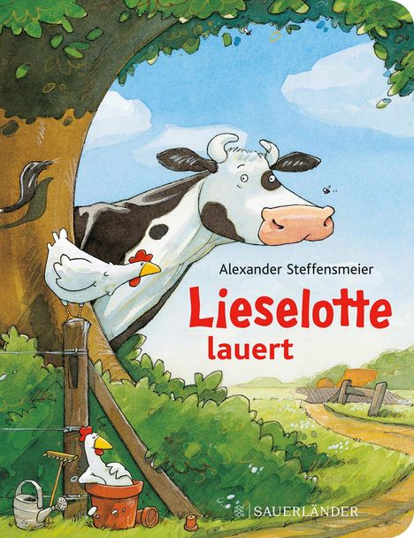 Alexander Steffensmeier: Lieselotte lauert (Pappbilderbuch), Buch