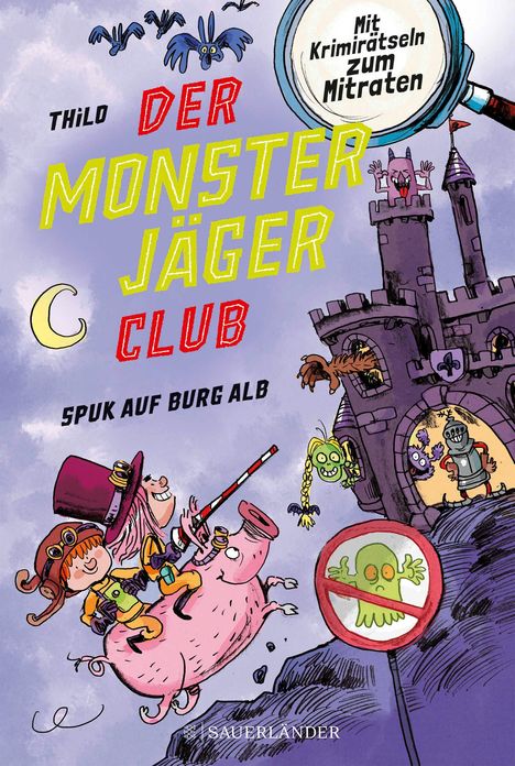 Thilo: Der Monsterjäger-Club 2 - Spuk auf Burg Alb, Buch