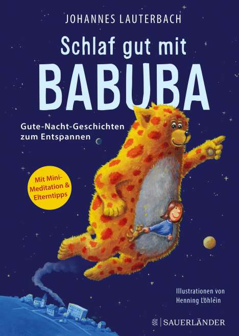 Johannes Lauterbach: Schlaf gut mit Babuba. Gute-Nacht-Geschichten zum Entspannen, Buch