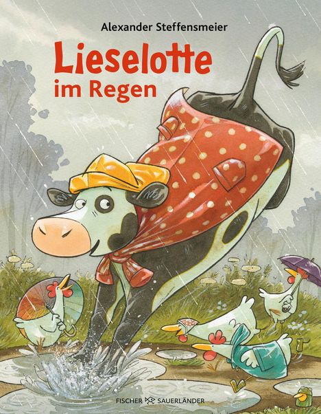 Alexander Steffensmeier: Lieselotte im Regen, Buch