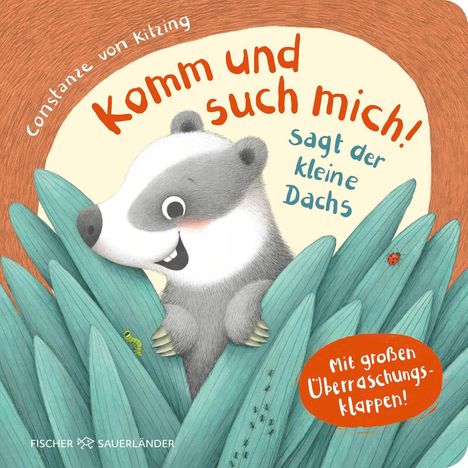 Komm und such mich! sagt der kleine Dachs, Buch