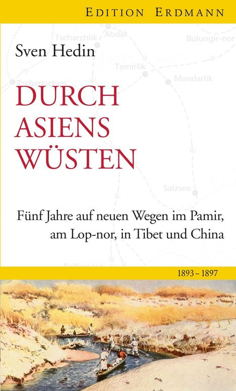 Sven Hedin: Durch Asiens Wüsten, Buch