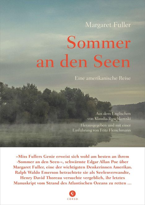 Margaret Fuller: Fuller, M: Sommer an den Seen, Buch