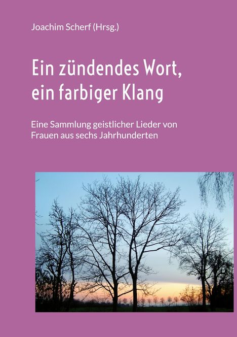 Ein zündendes Wort, ein farbiger Klang, Buch