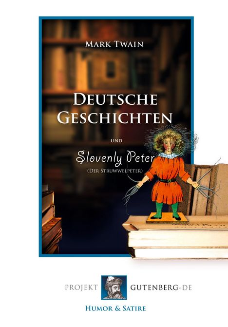 Mark Twain: Deutsche Geschichten, Buch