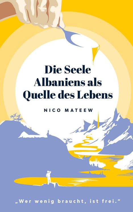 Nico Mateew: Die Seele Albaniens als Quelle des Lebens, Buch