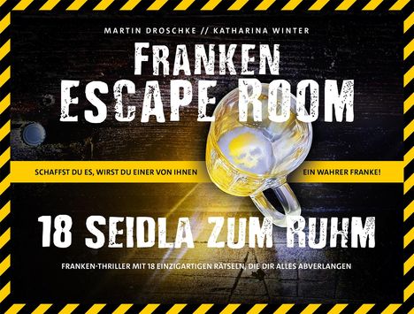 Martin Droschke: Franken Escape Room, Buch