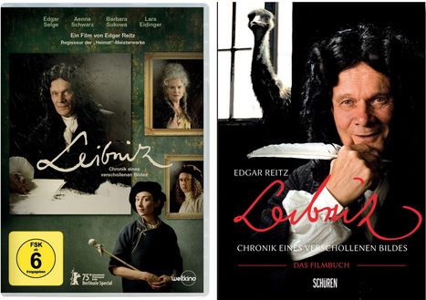 Edgar Reitz: Chronik eines verschollenen Bildes. Zwei Porträts eines Mannes mit Perücke, rechts mit Strauß.