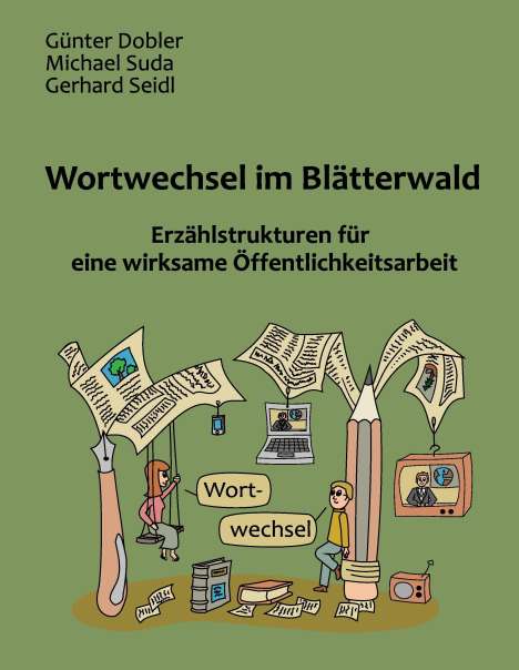 Günter Dobler: Wortwechsel im Blätterwald, Buch