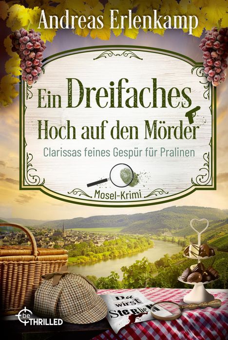 Andreas Erlenkamp: Ein dreifaches Hoch auf den Mörder, Buch