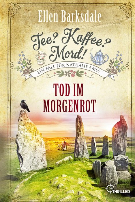 Ellen Barksdale: Tee? Kaffee? Mord! Tod im Morgenrot, Buch