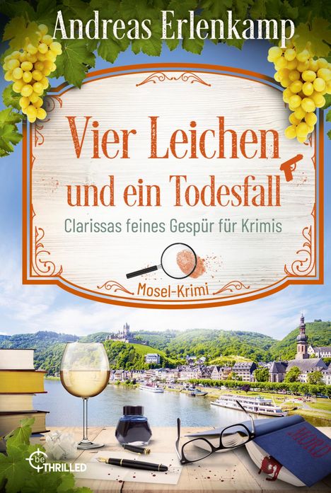 Andreas Erlenkamp: Vier Leichen und ein Todesfall, Buch